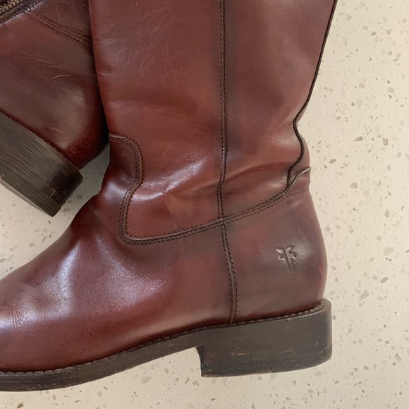 Frye Cognac Riding Boots - Picture 4 of 7